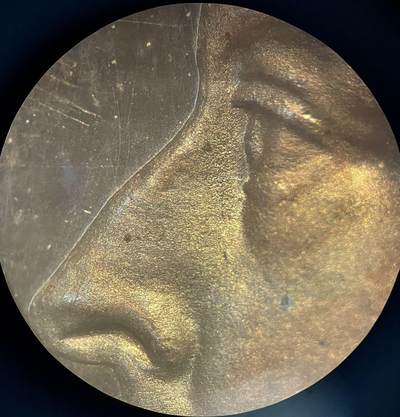 精致版半克朗，放大看细节，非常漂亮