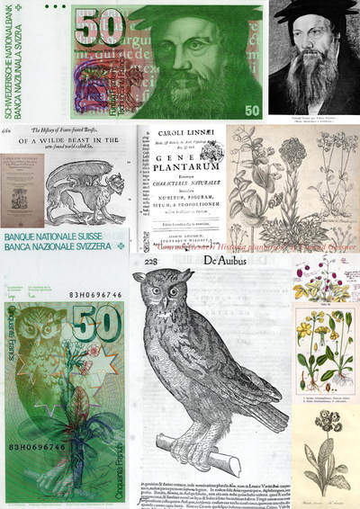 最有特色的一套瑞士钞。