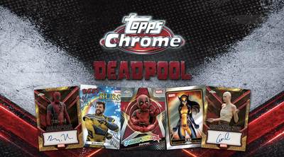 2025 TOPPS CHROME DEADPOOL 死侍收藏卡