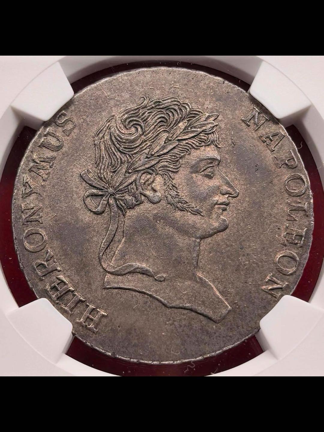 法属威斯特法利亚王国热罗姆泰勒银币