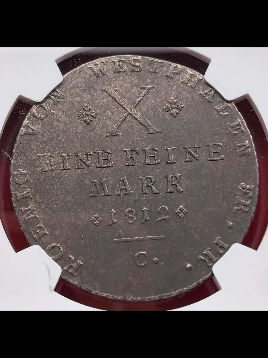 法属威斯特法利亚王国热罗姆泰勒银币