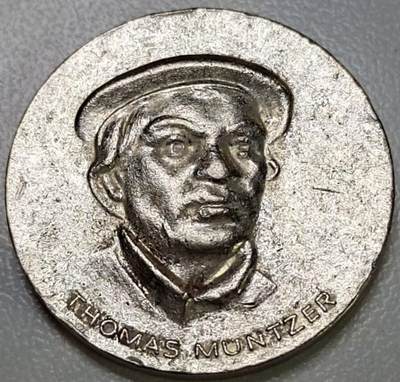 托马斯·闵采尔与弗兰肯豪森战役的纪念章 ✅