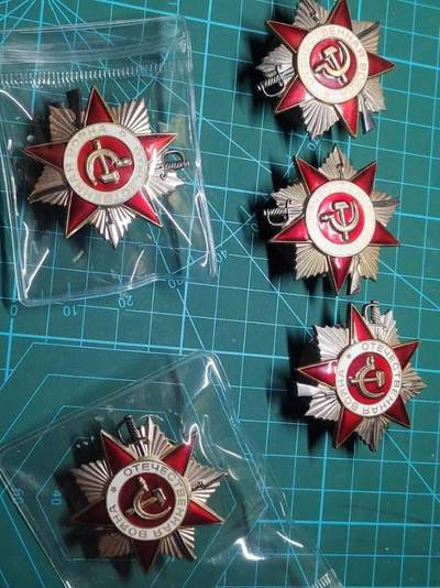 苏联852卫国勋章（1985版二级卫国战争勋章）