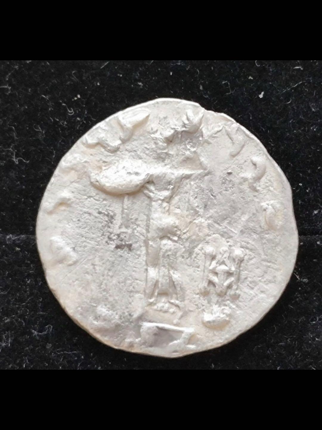 印度—希腊巴克特里亚国王米南德一世1德拉克马银币