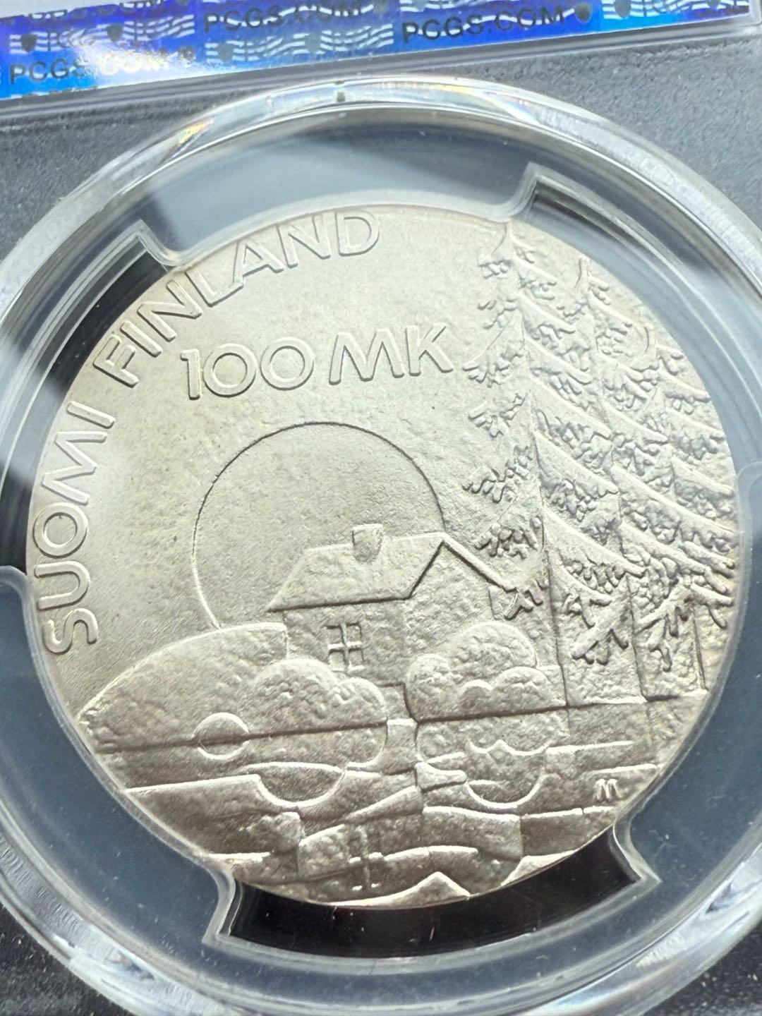 芬兰伤残退伍军人协会成立50周年纪念银币