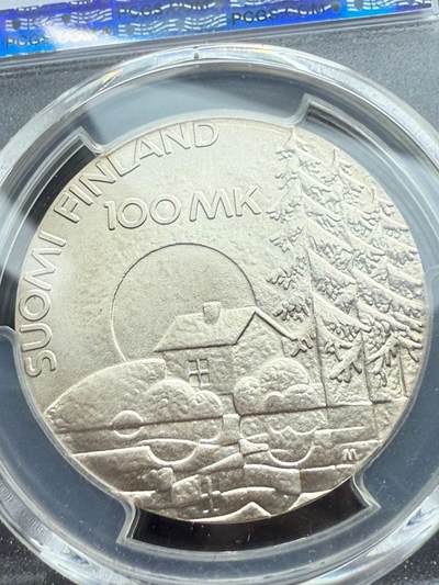 芬兰伤残退伍军人协会成立50周年纪念银币