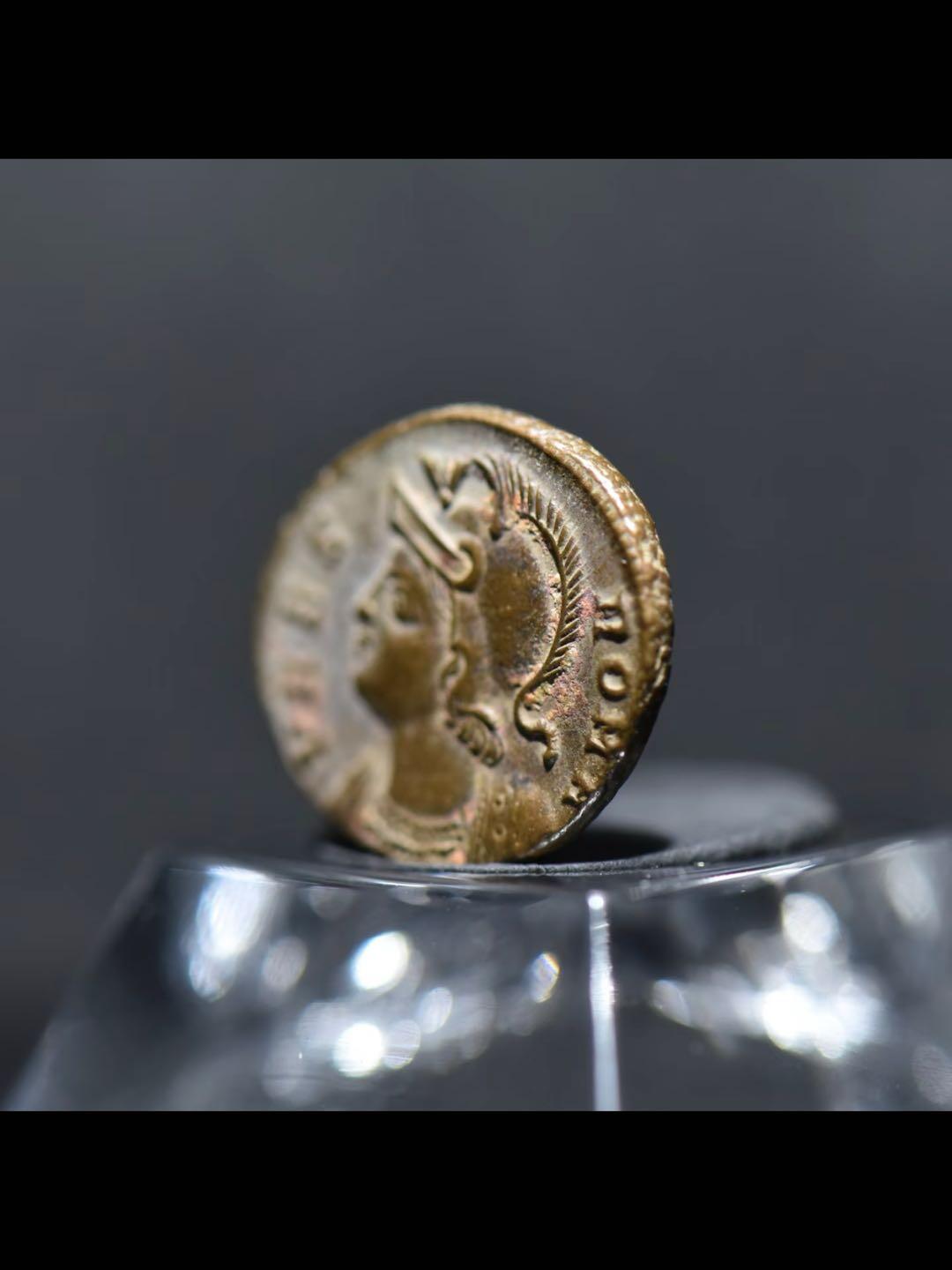 罗马帝国拜占庭母狼育婴打制铜币