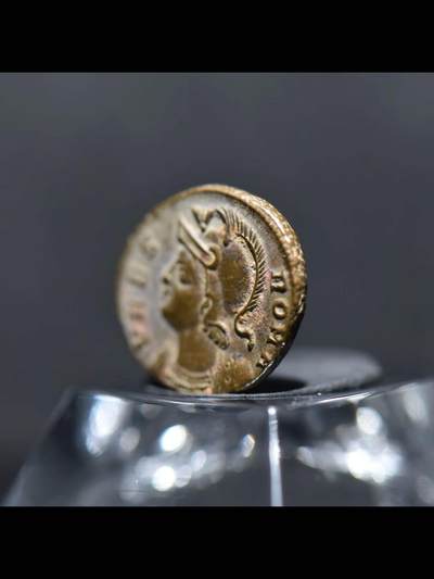 罗马帝国拜占庭母狼育婴打制铜币