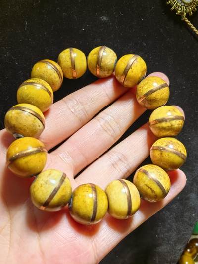 老森林王者佛珠手串男款，尺寸：1.6cm*1.5cm