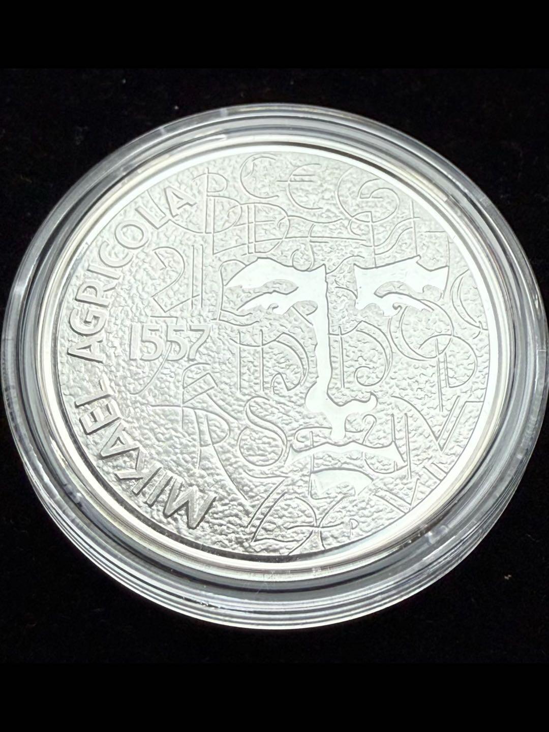 芬兰纪念米卡埃尔•阿格里科拉银币