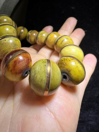 老森林王者佛珠手串男款，尺寸：1.6cm*1.5cm