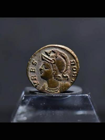 罗马帝国拜占庭母狼育婴打制铜币