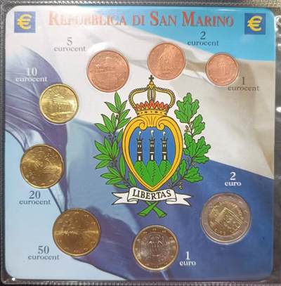 🏛️ 圣马力诺欧元套币（Repubblica di San Marino）