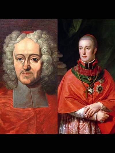 两枚奥尔姆茨Bistum银币