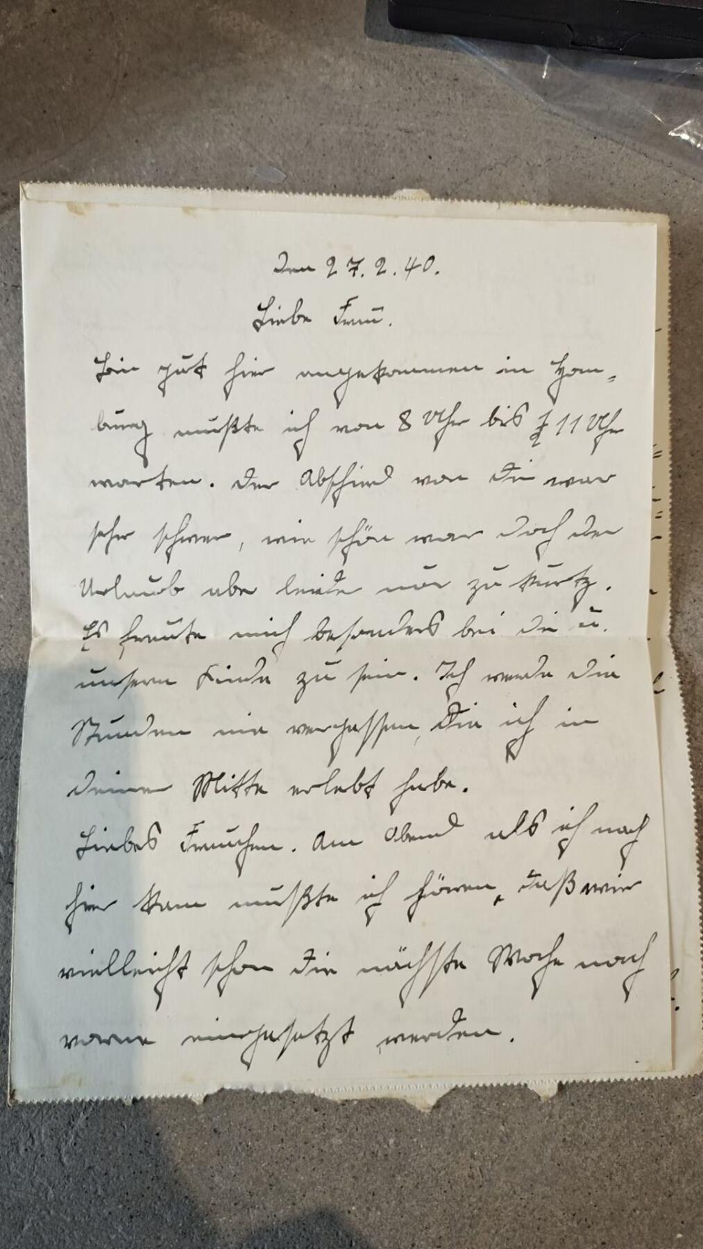 ✉️ 二战德军战地军邮信件（Feldpost）