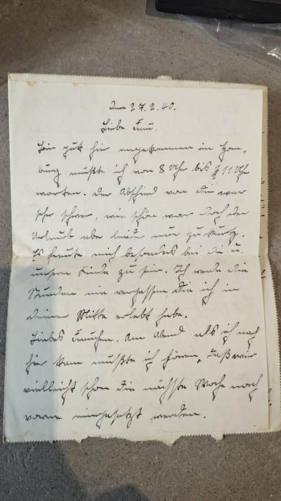 ✉️ 二战德军战地军邮信件（Feldpost）