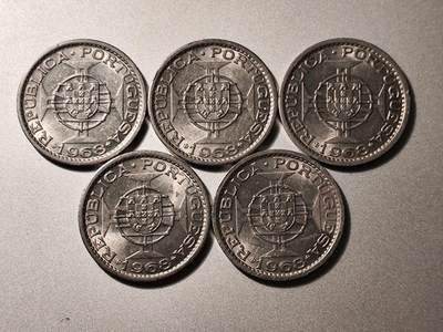 🔍 1968年澳门壹圆（Pataca）硬币