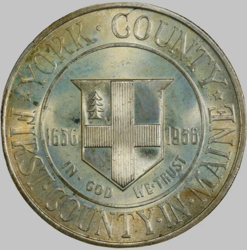 1936年美国缅因州约克县三百周年纪念半美元
