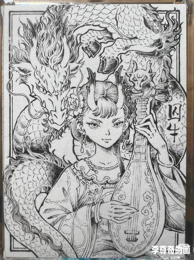 李尊奇-《龙之九子》（囚牛）