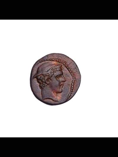 古罗马罕见版本商神赫尔墨斯铜币