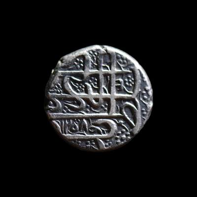 阿富汗巴拉克宰王朝马哈茂德·阿克巴1卢比