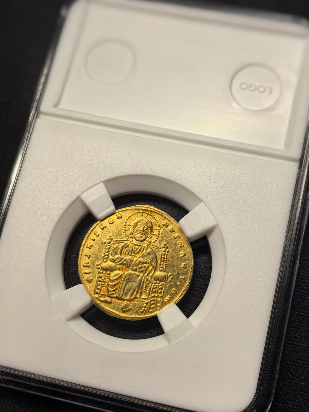 马其顿王朝罗曼努斯三世希斯塔麦伦金币