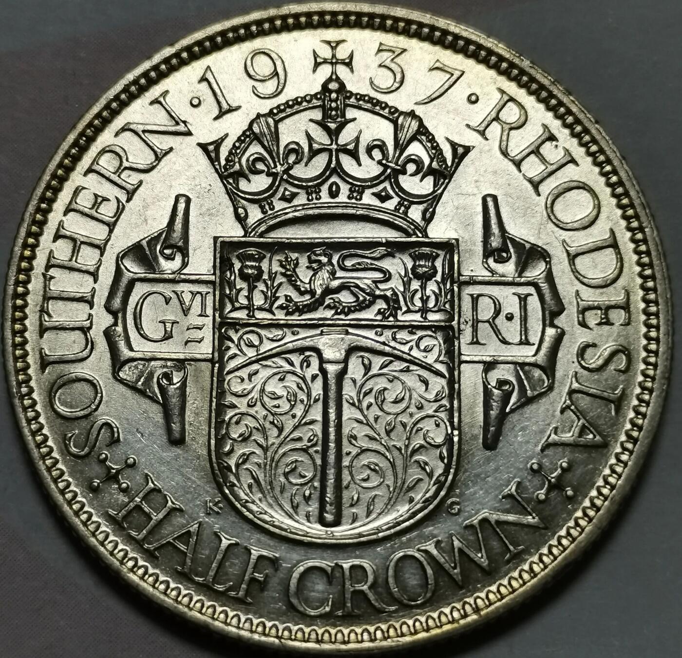 🌍 南罗得西亚1937年乔治六世银币套币