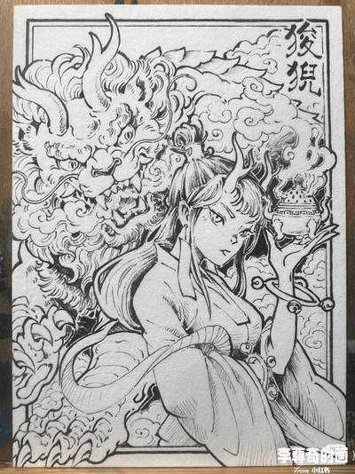 李尊奇-《龙之九子》（狻猊）