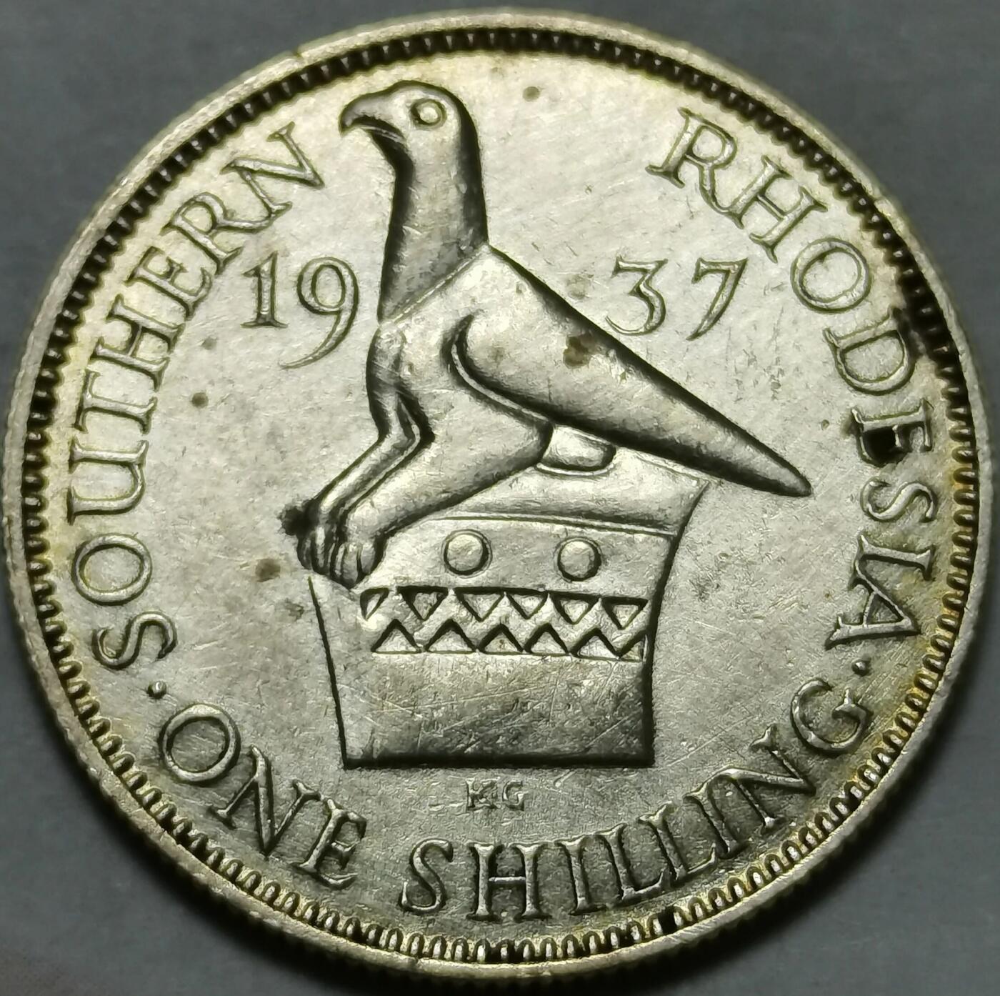 🌍 南罗得西亚1937年乔治六世银币套币