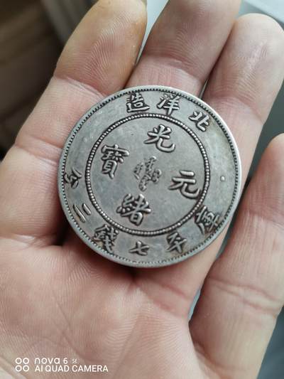 一枚功勋像章加一枚北洋龙，有需要联系