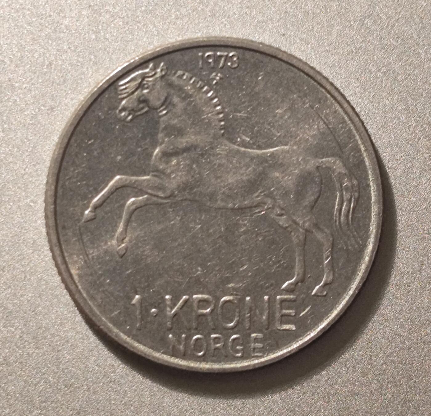 马年说马（二）：挪威1克朗硬币里的“峡湾马之魂”