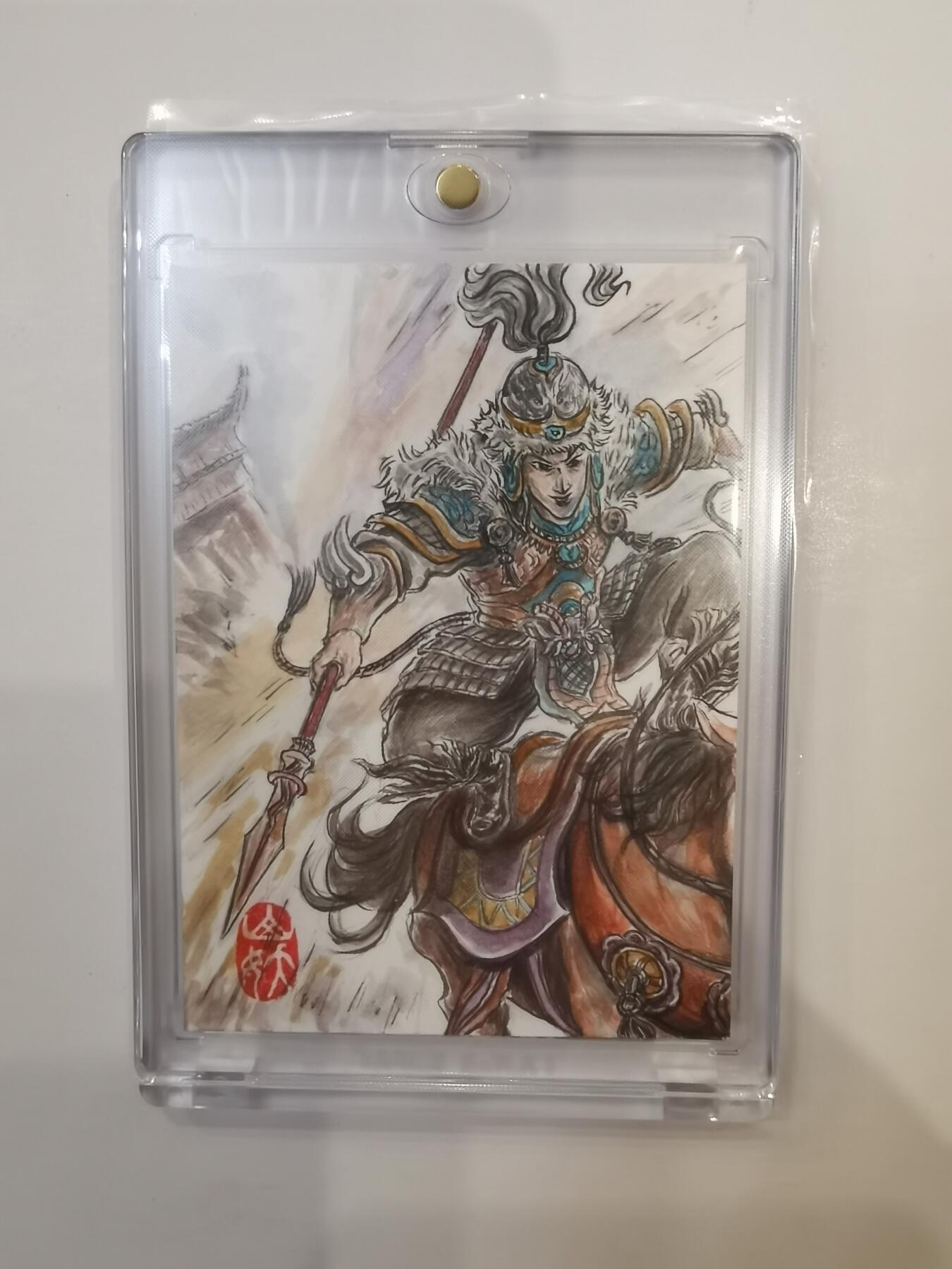 手绘原画  马超