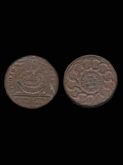 1787年美国开国第一枚钱币