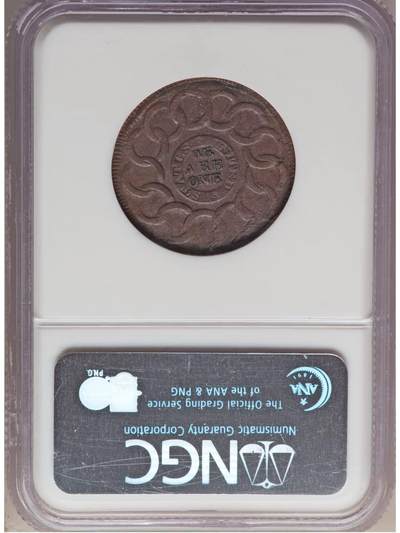 1787年美国开国第一枚钱币