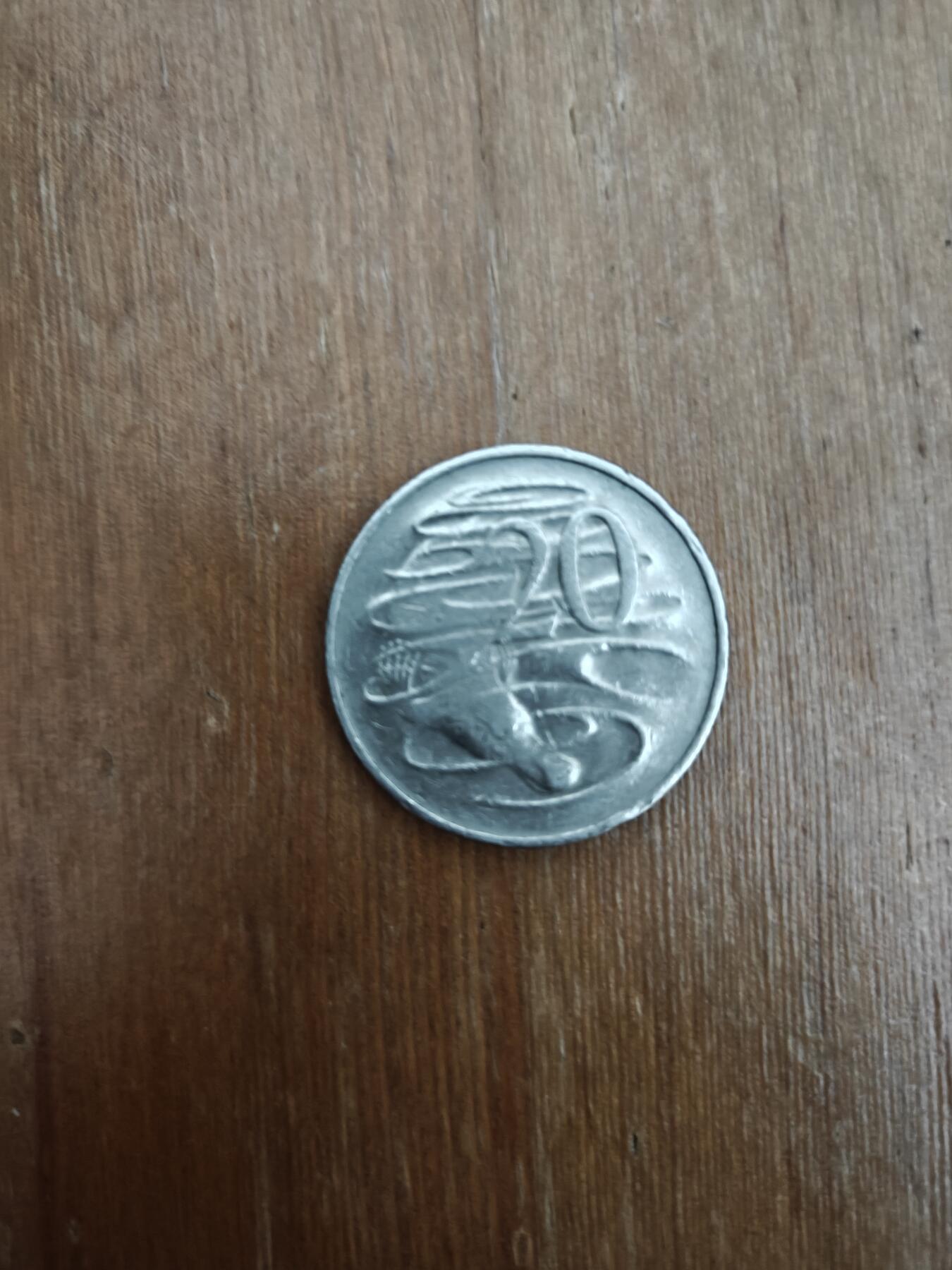 澳大利亚1981年20分硬币 