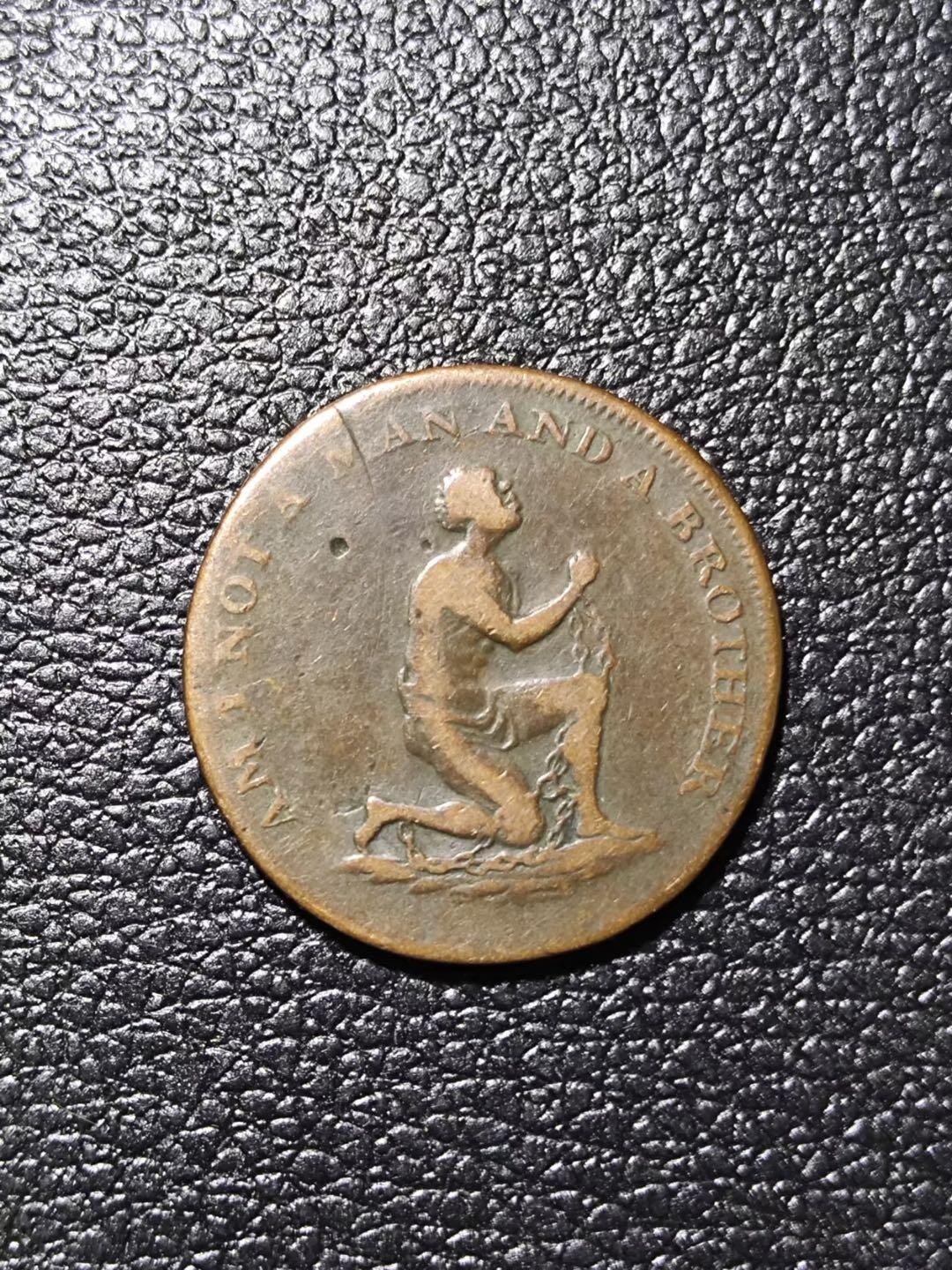 英国废奴运动半便士铜币