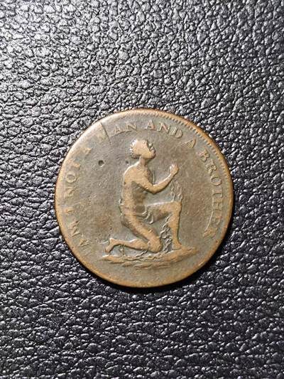 英国废奴运动半便士铜币