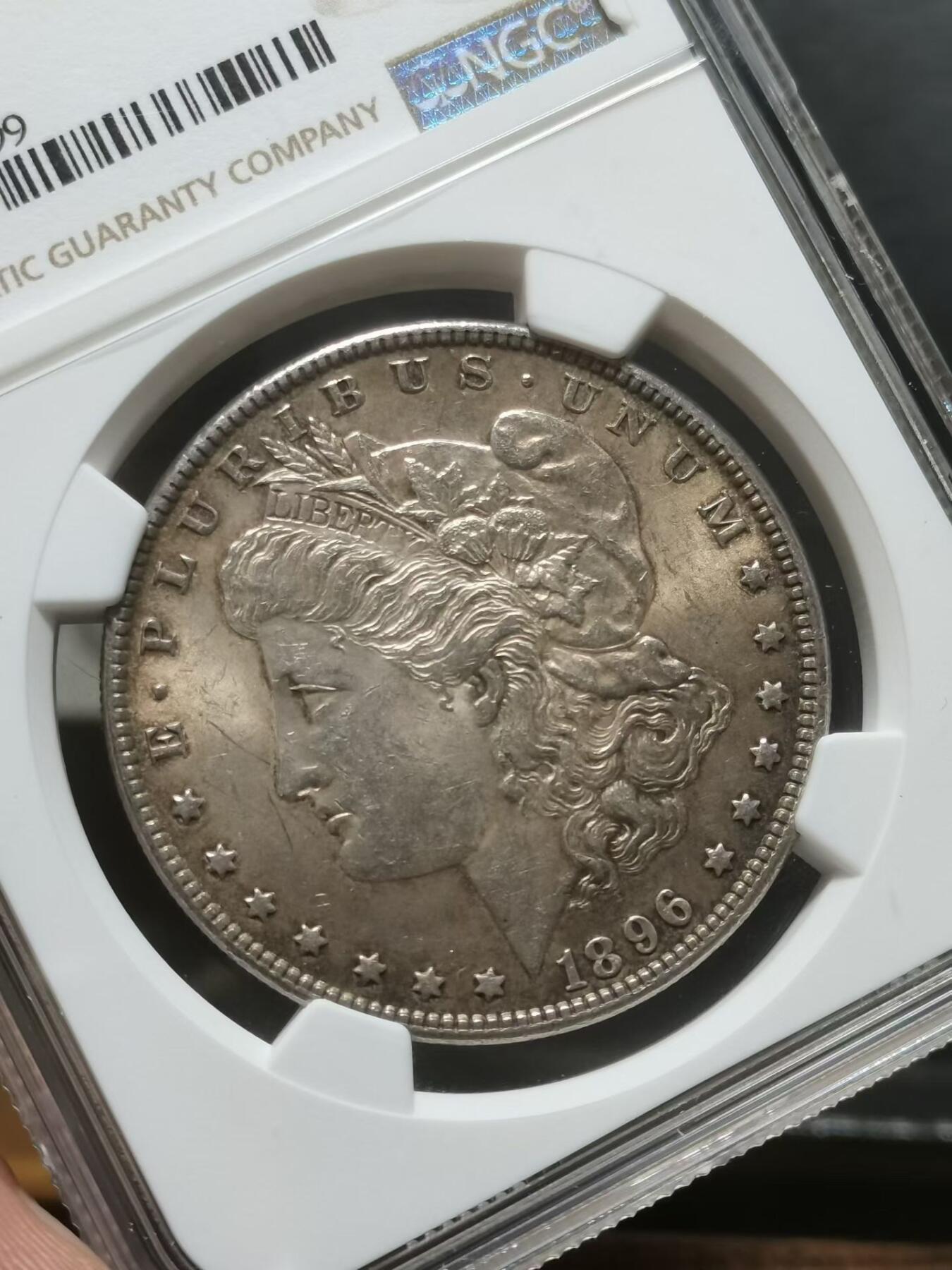 1896年美国摩根壹元银币 费城版