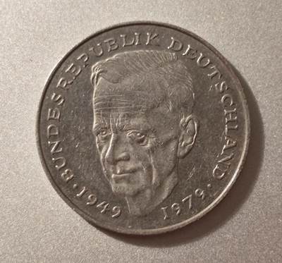 联邦德国2马克建国30周年纪念币（1979年版）