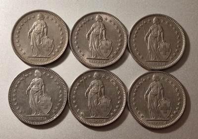 瑞士2法郎（Swiss 2 Francs）流通硬币