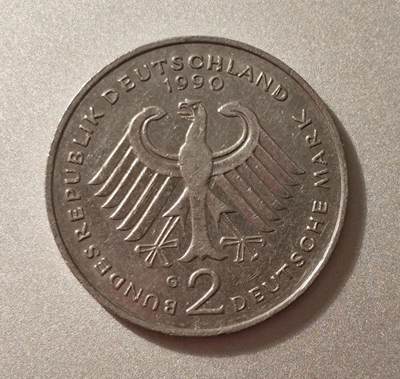 联邦德国2马克建国30周年纪念币（1979年版）