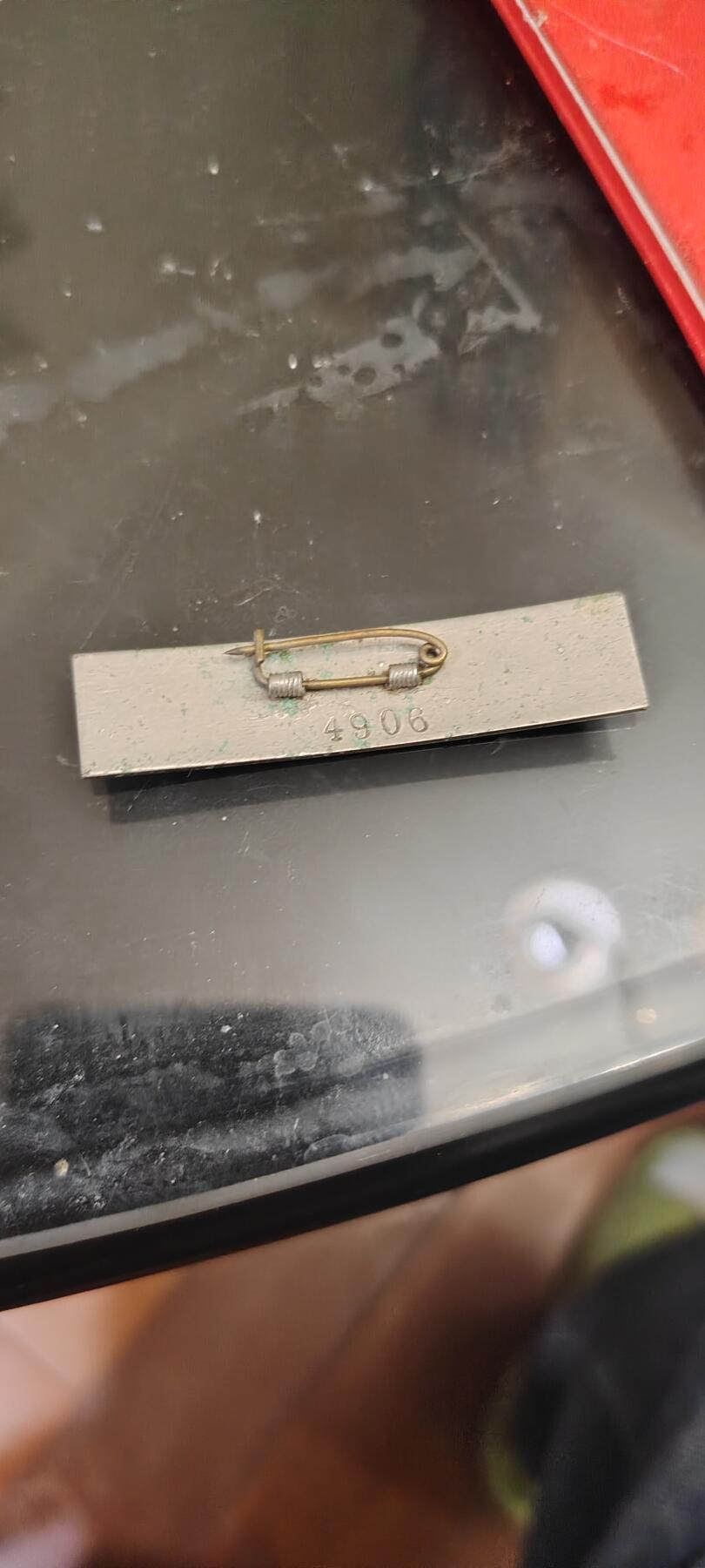 老物件，毛像林题，