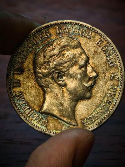 1904年德意志帝国威廉二世5马克银币