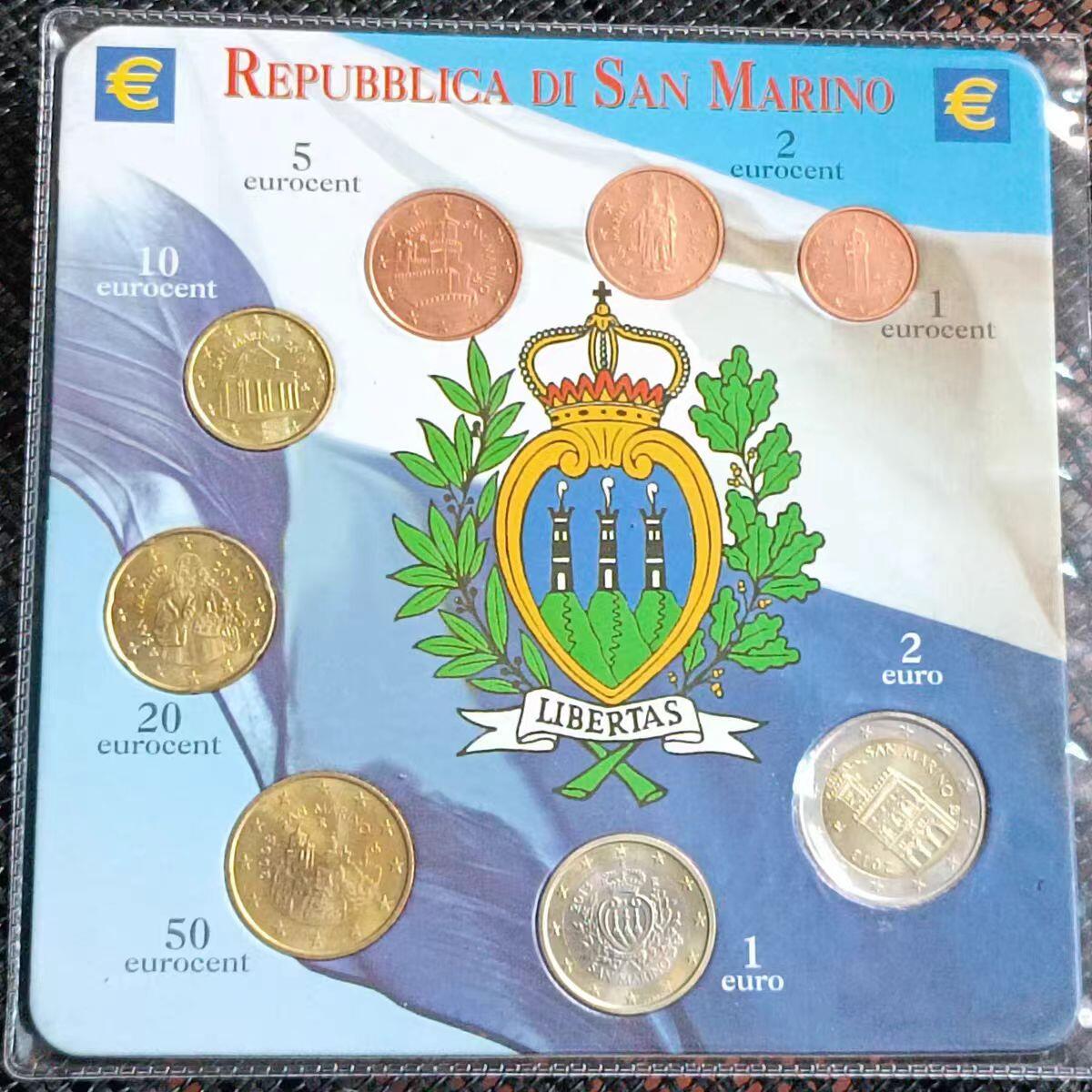 🏛️ 圣马力诺欧元套币（Repubblica di San Marino）