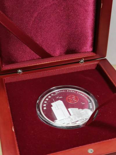 南海农商银行大银章 30克999纯银