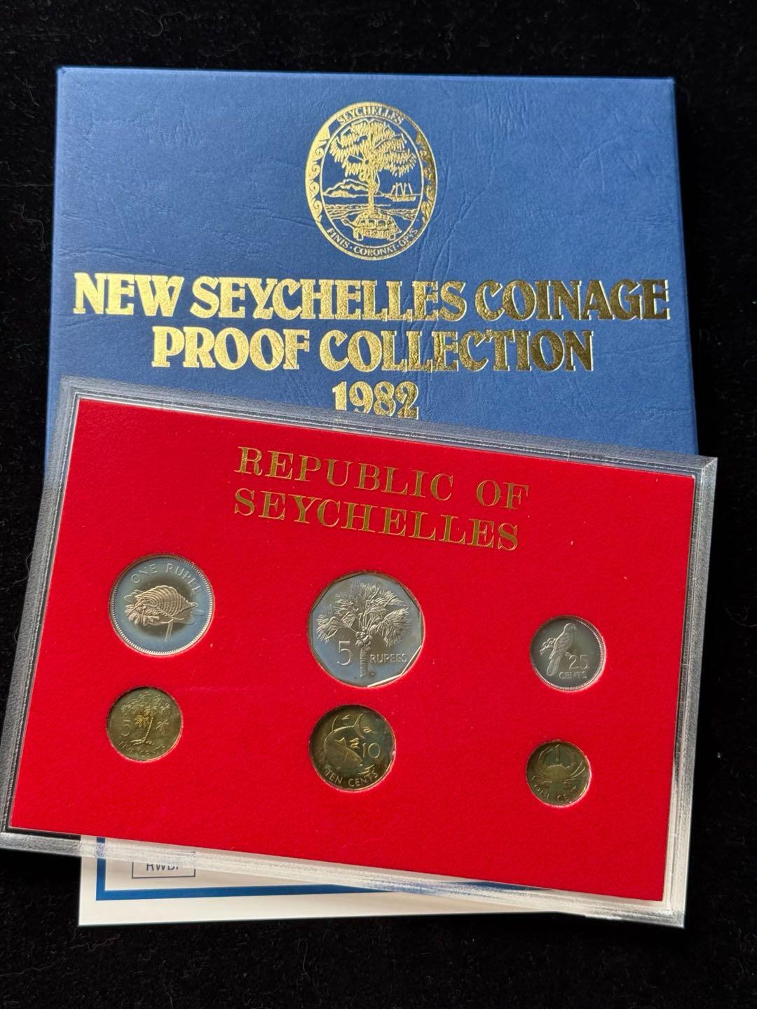 塞舌尔1982年官方精制套币