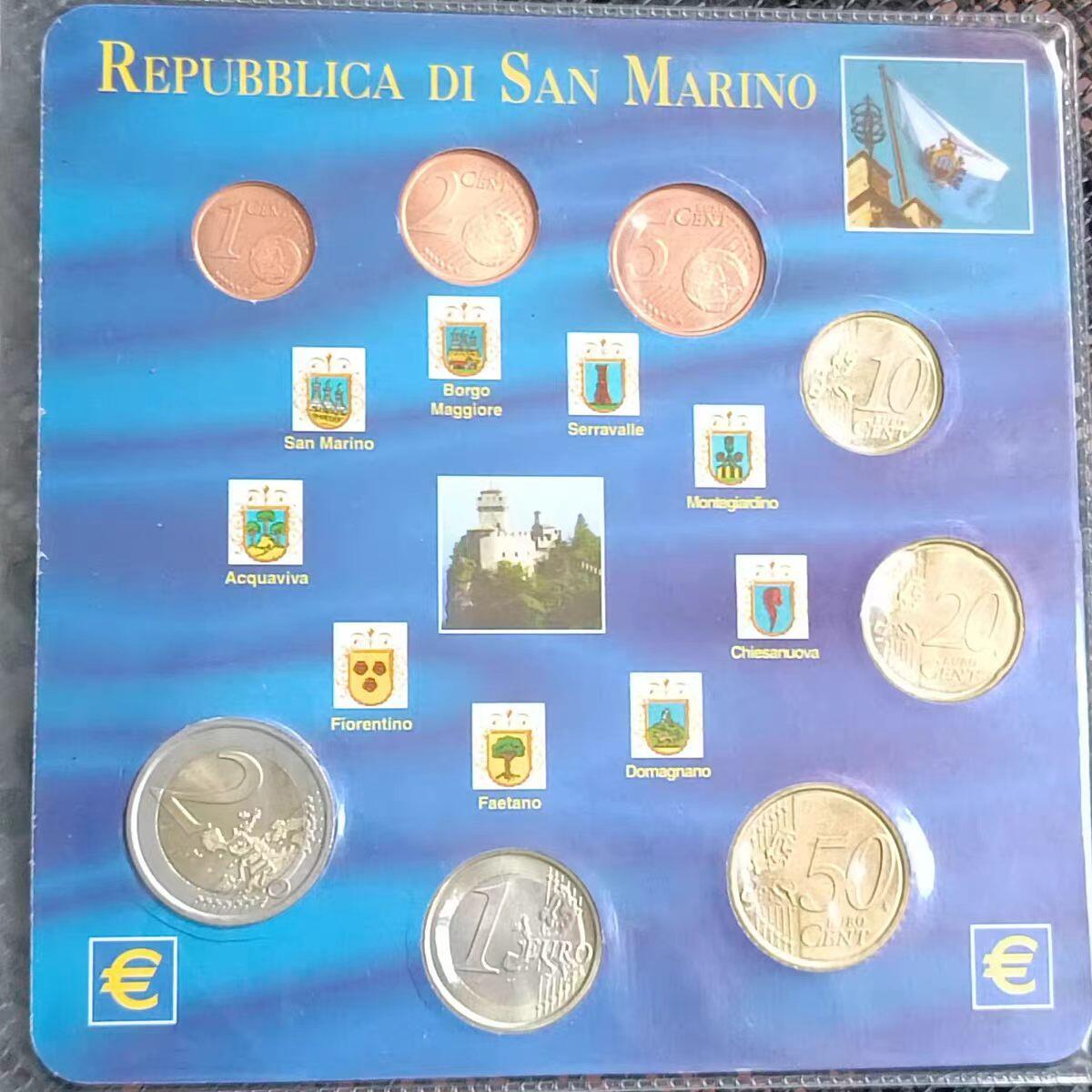 🏛️ 圣马力诺欧元套币（Repubblica di San Marino）