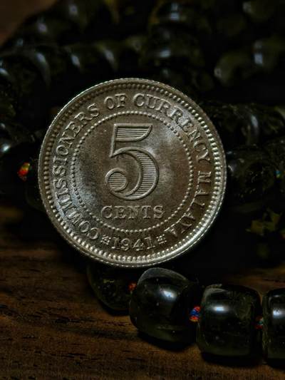 1941年英属马来西亚5分银币