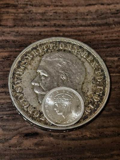 1941年英属马来西亚5分银币