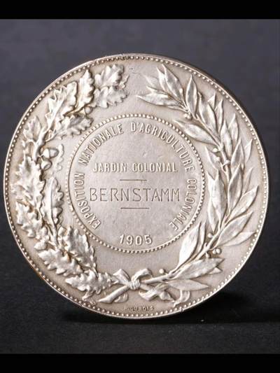 1905年法国殖民农业博览会银质纪念章